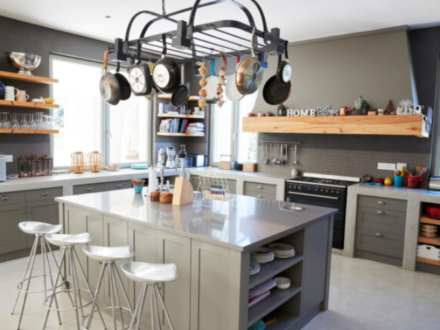 Kitchen Island in Modern Home Kitchen Island in Modern Home