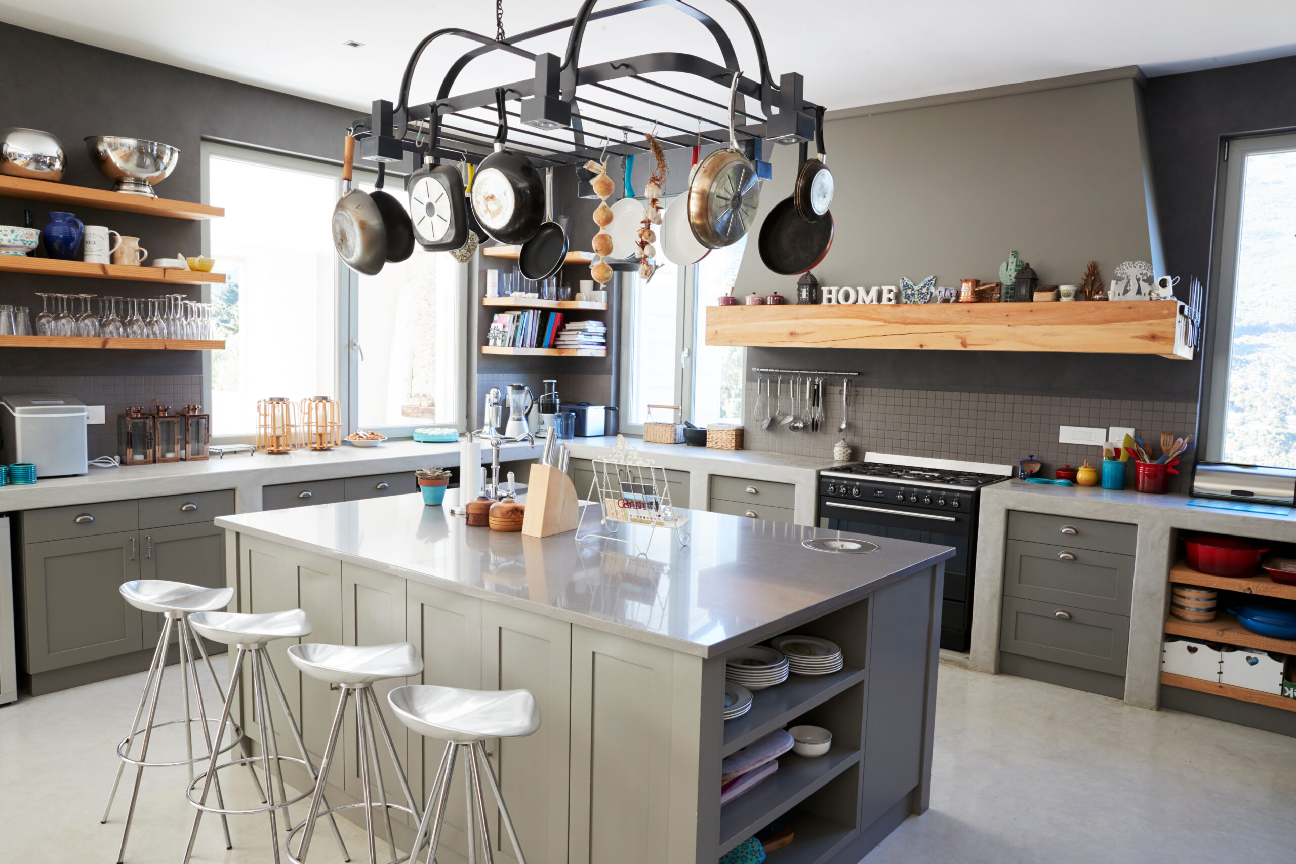 Kitchen Island in Modern Home Kitchen Island in Modern Home